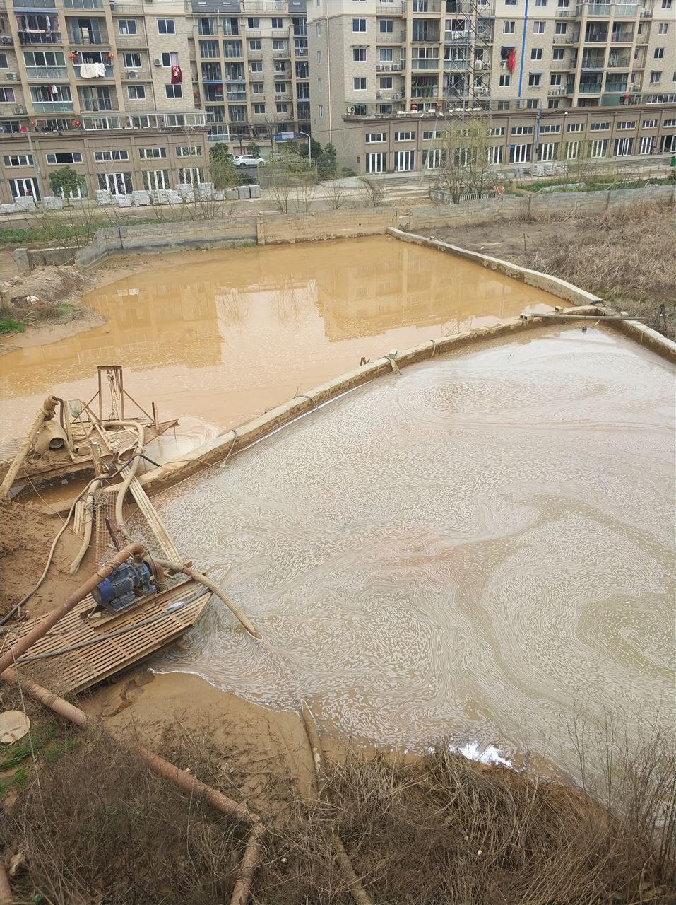 娄底沉淀池淤泥清理-厂区废水池淤泥清淤